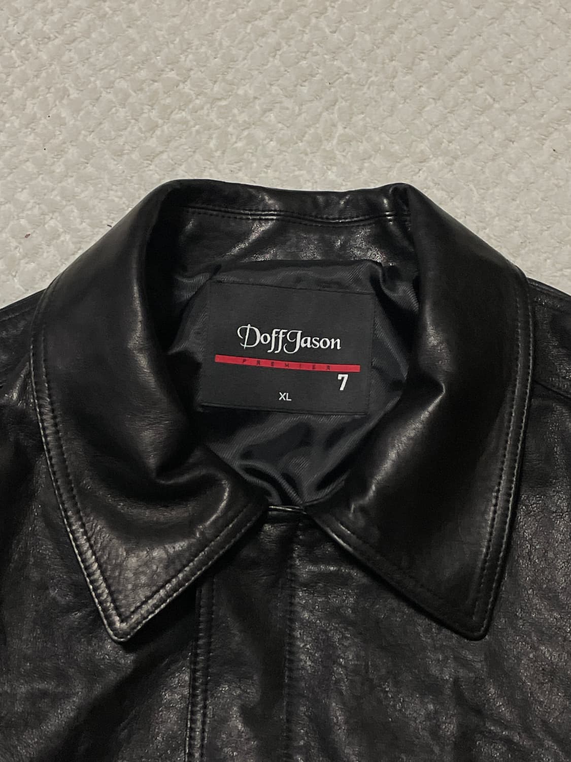 도프제이슨 프리미엄 배지터블 클래식 A-2 자켓 블랙 상품이미지5