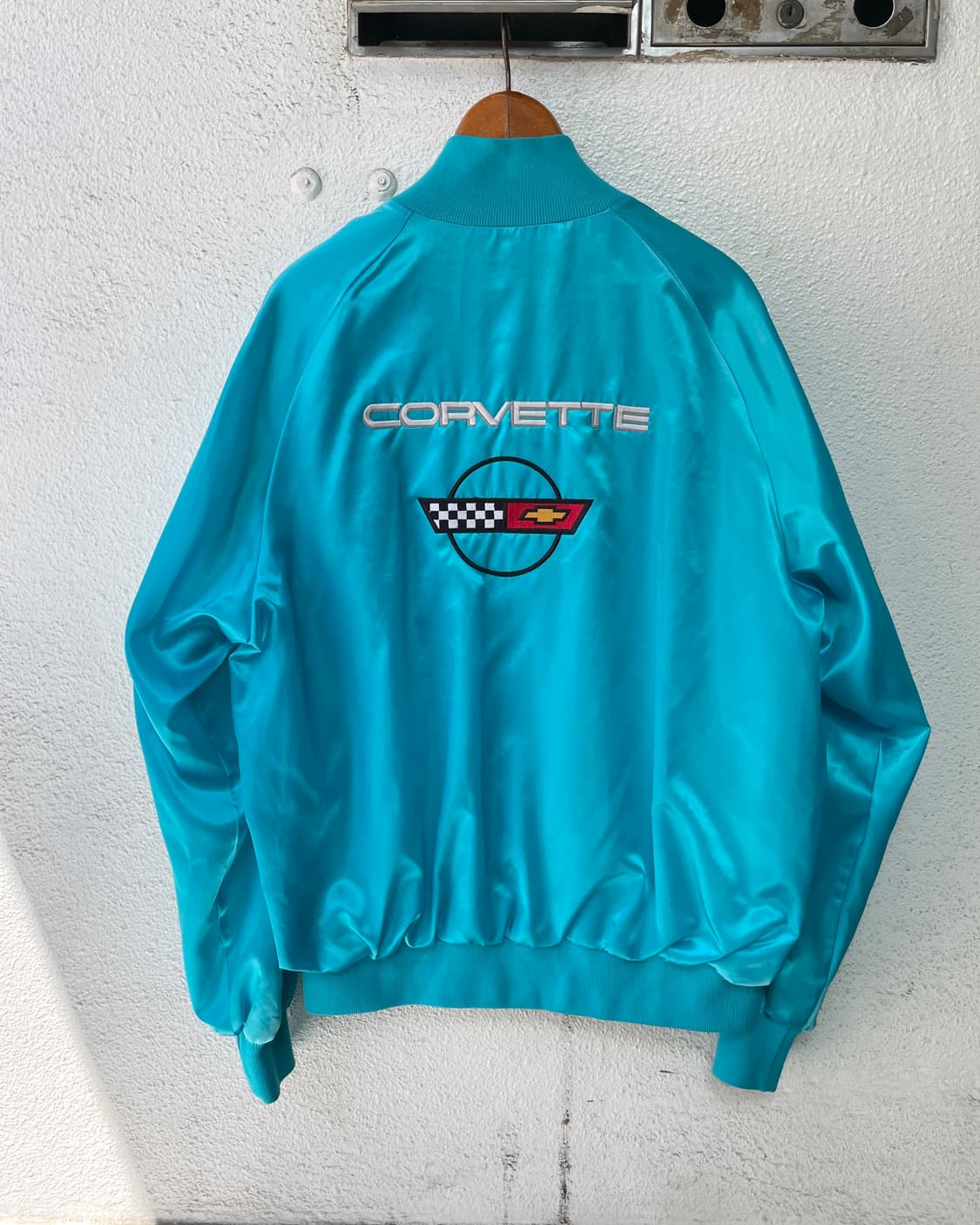 70s 쉐보레 콜벳 자수 팀 스포츠 자켓 상품이미지4