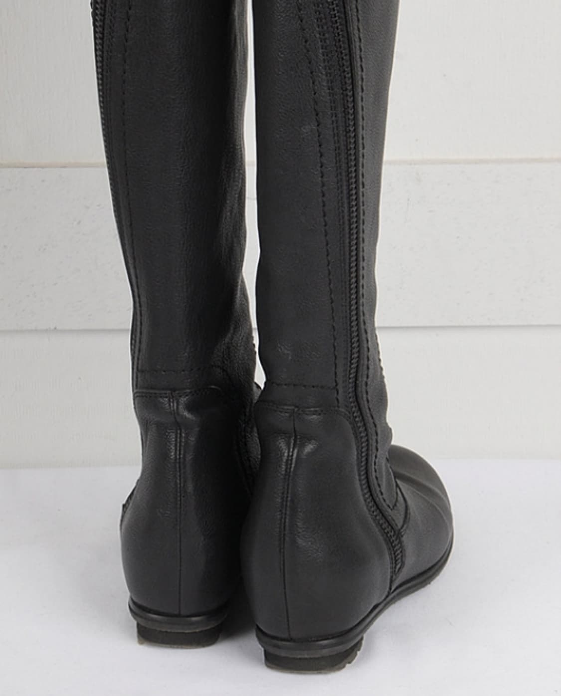 라보키고시 워크스 에미코 카미시마 레더 롱 부츠 상품이미지4