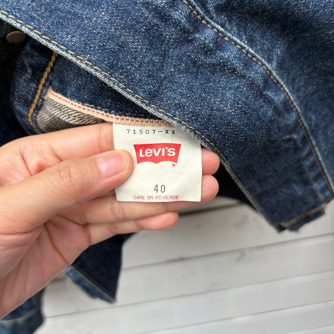 Levi’s 90s LVC 타입2 데님 자켓 상품이미지5