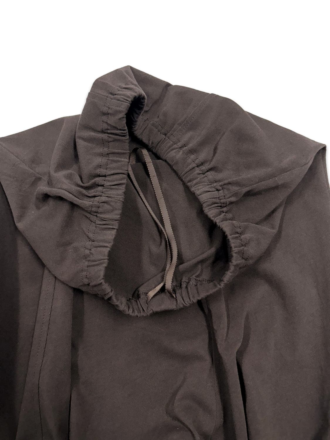 빈티지 브라운 플레어 롱 스커트 상품이미지4