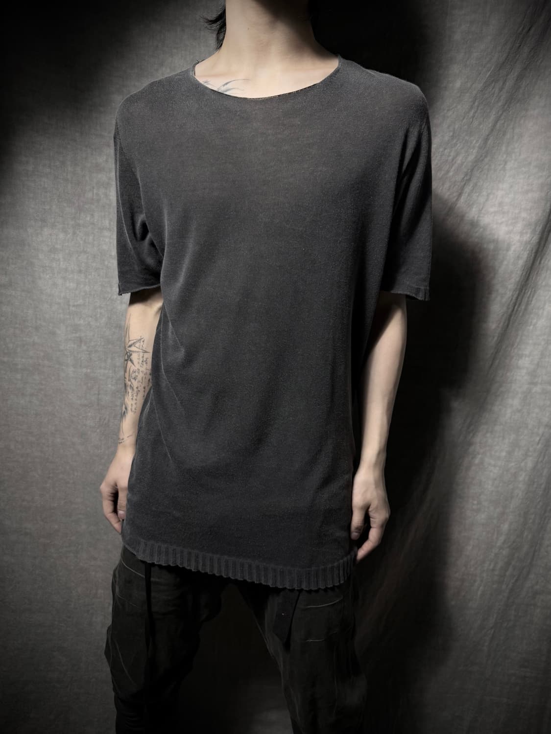 MD75 Washed Knit T-Shirt  상품이미지1