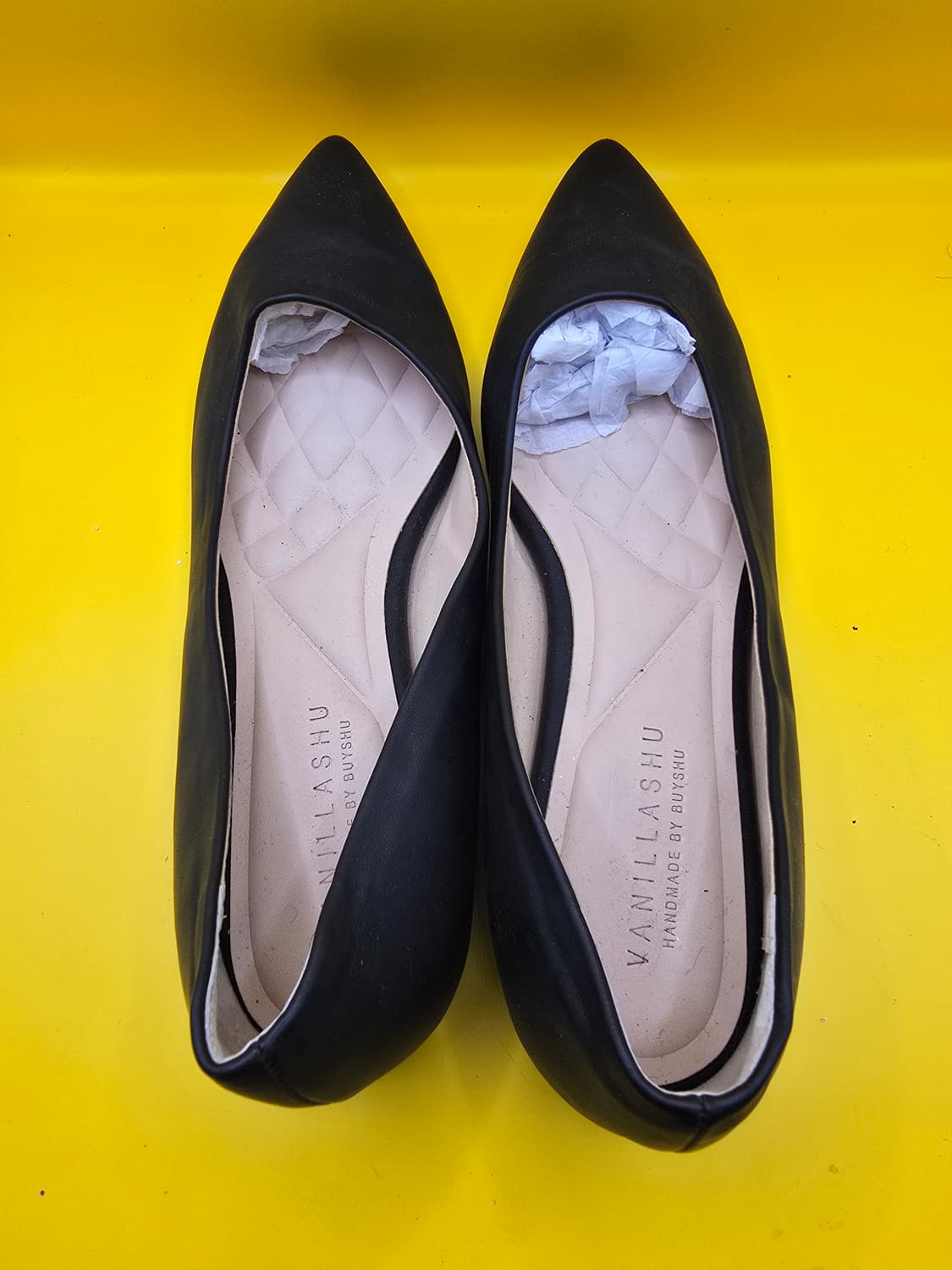 바닐라슈 플랫슈즈 245 블랙 상품이미지3