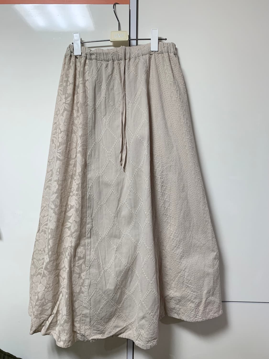 Sm2 일본빈티지 아일렛 모리걸하구미 패치워크 스커트 상품이미지2