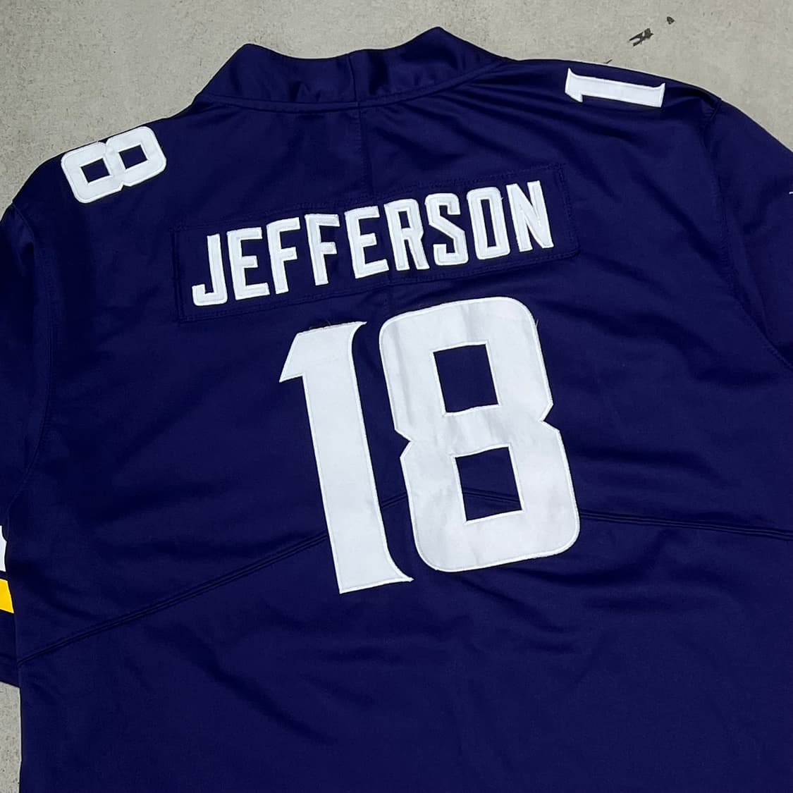 NFL 바이킹스 제퍼슨 반팔유니폼 s10731 상품이미지4