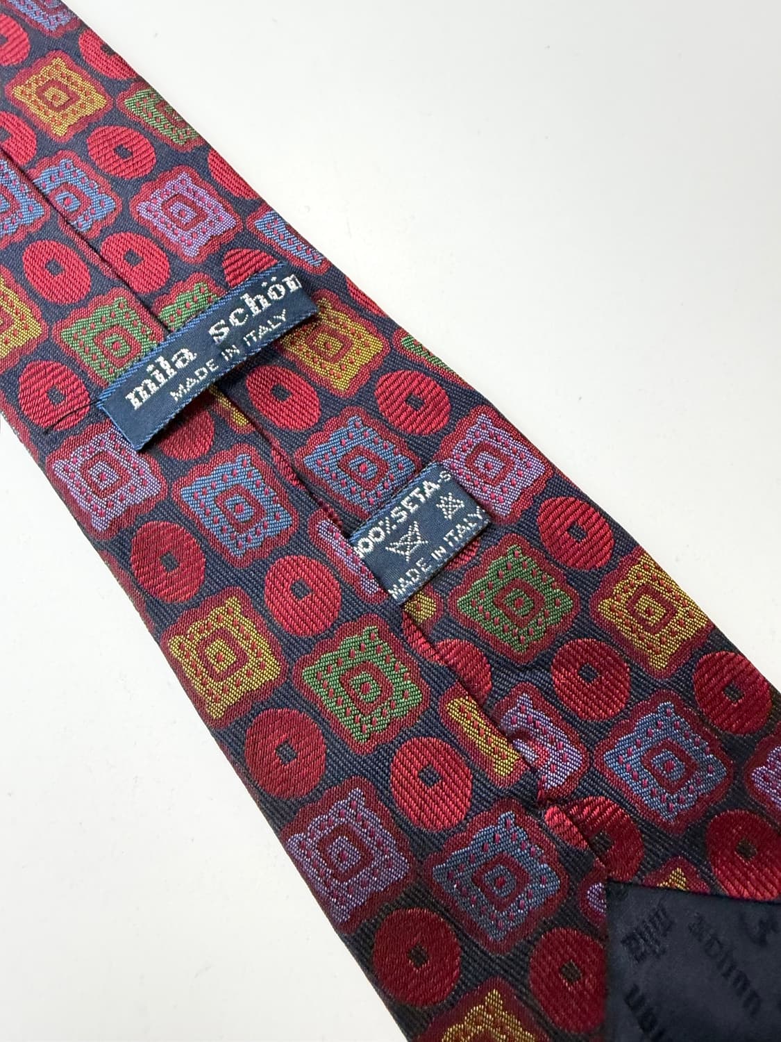 밀라숀(mila schon) 실크 넥타이 8.5cm 상품이미지7