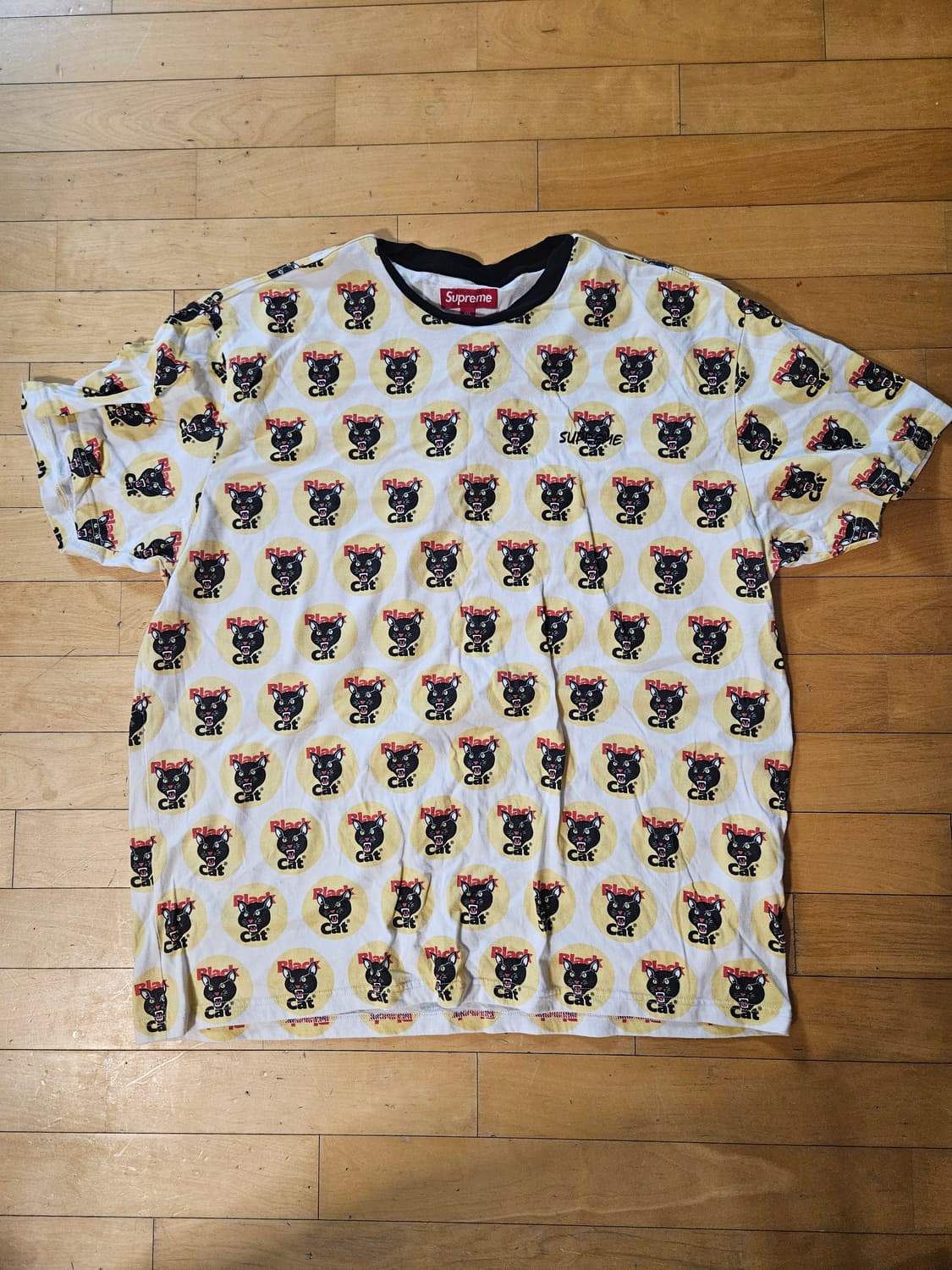 슈프림 블랙 캣 숏슬리브 탑 멀티컬러 24SS 상품이미지1