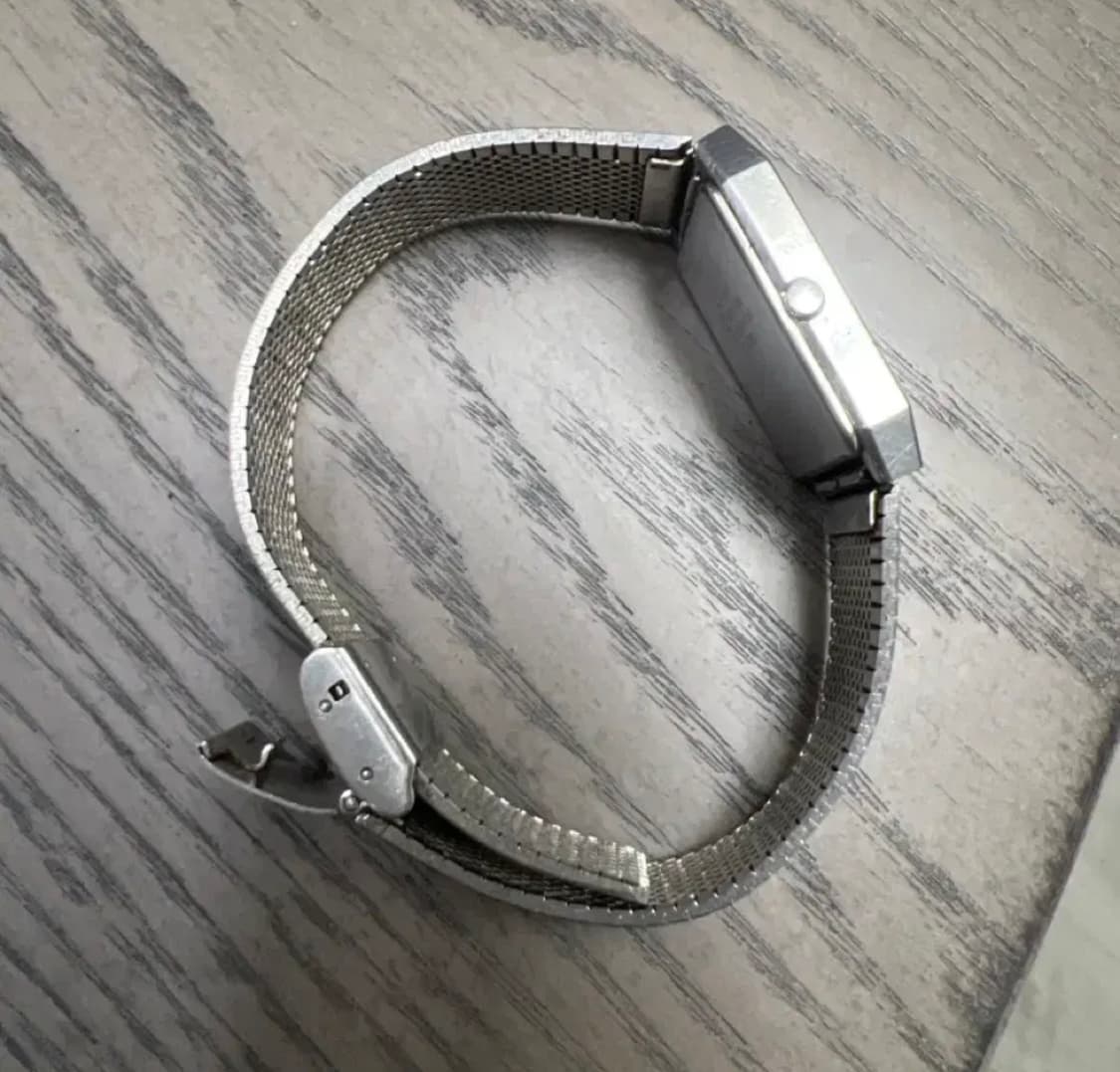 세이코 사각 쿼츠 시계 상품이미지2