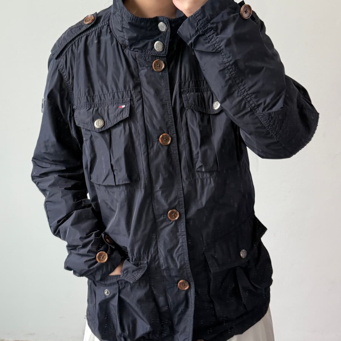 [M] 타미힐피거 네이비 필드 야상 자켓 상품이미지2