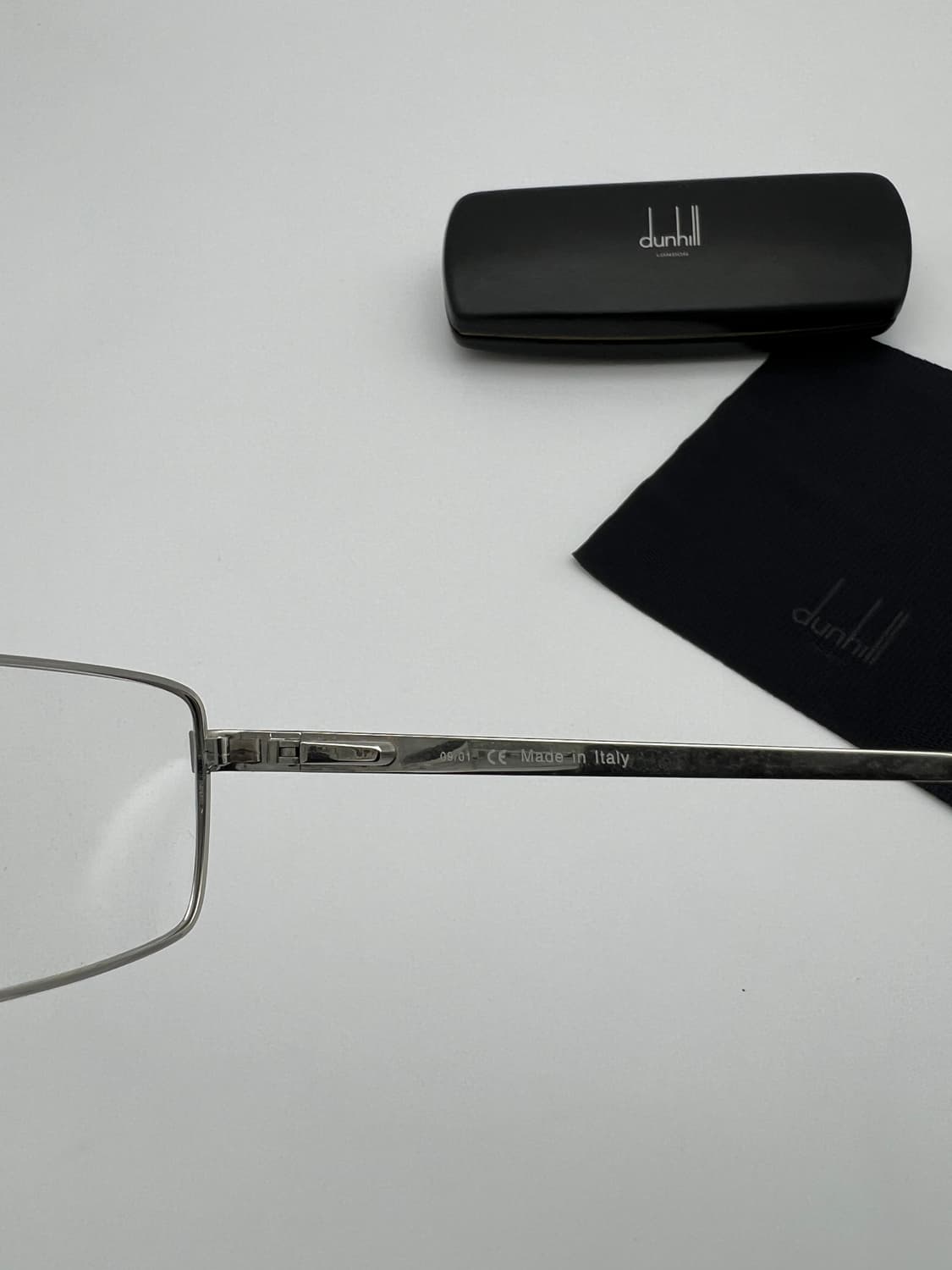 던힐 dunhill 직사각 메탈테 안경 DU10201 상품이미지9