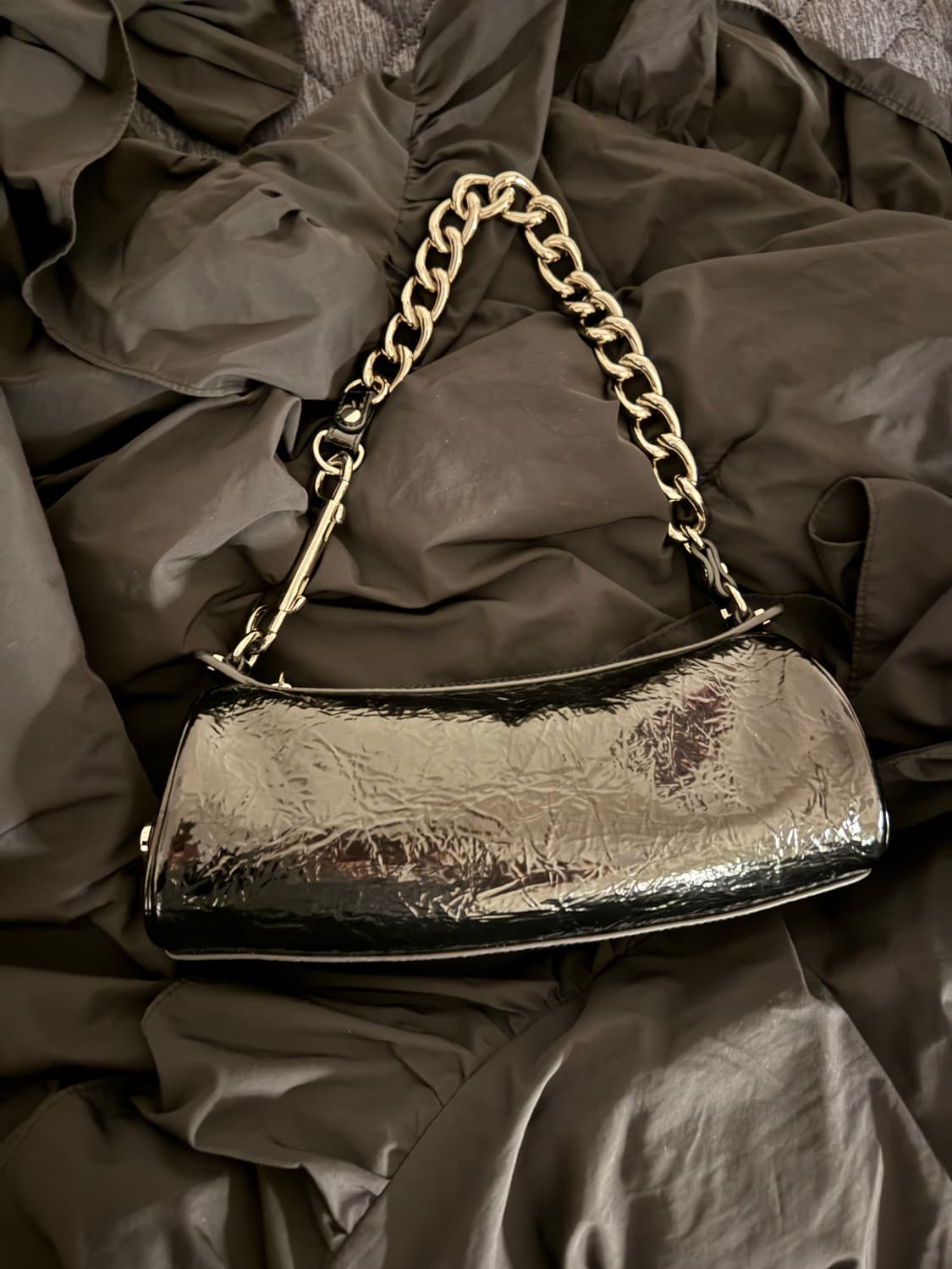 비비안웨스트우드 실버 체인백 상품이미지6