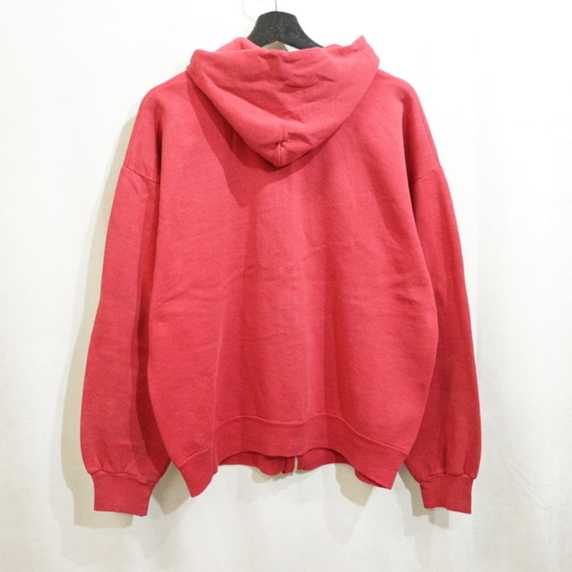 [XL] 80s Lee 빈티지 레드 후드집업 상품이미지2