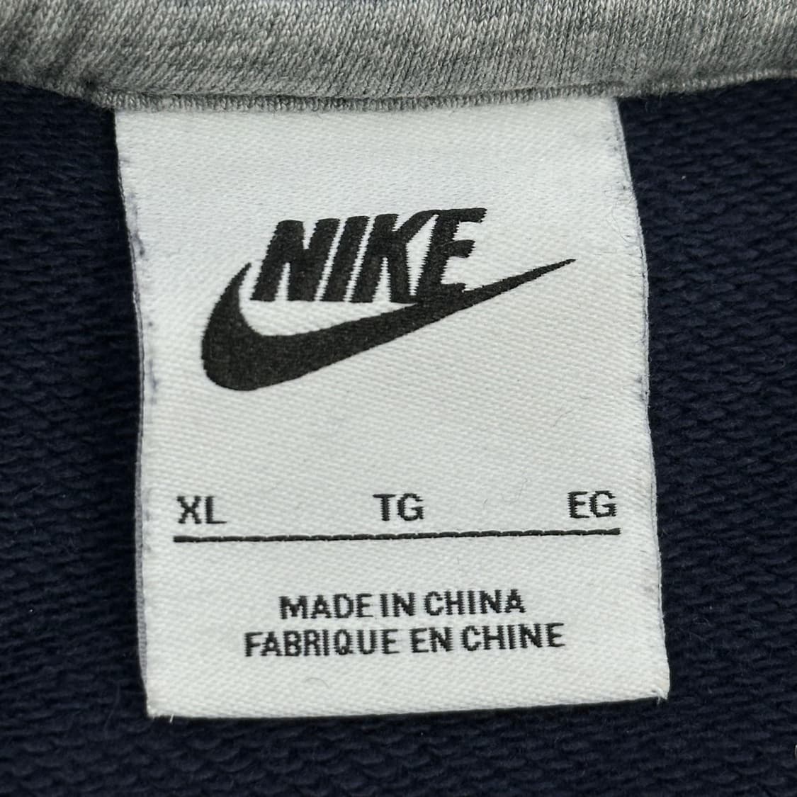 나이키 스우시 네이비 크루넥 맨투맨 (실측 L) 상품이미지4