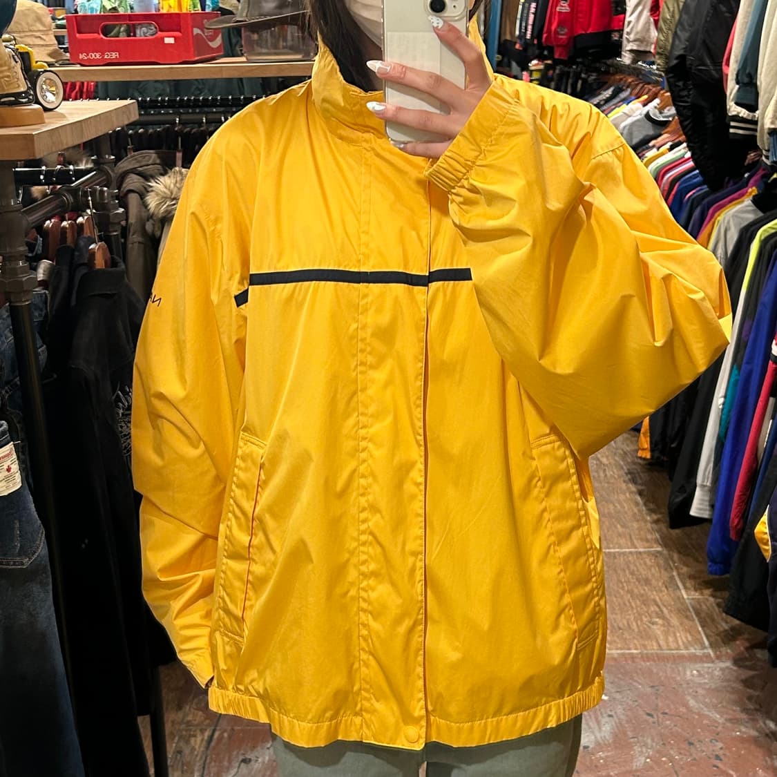 [HI] 노티카 바람막이 옐로우 상품이미지1