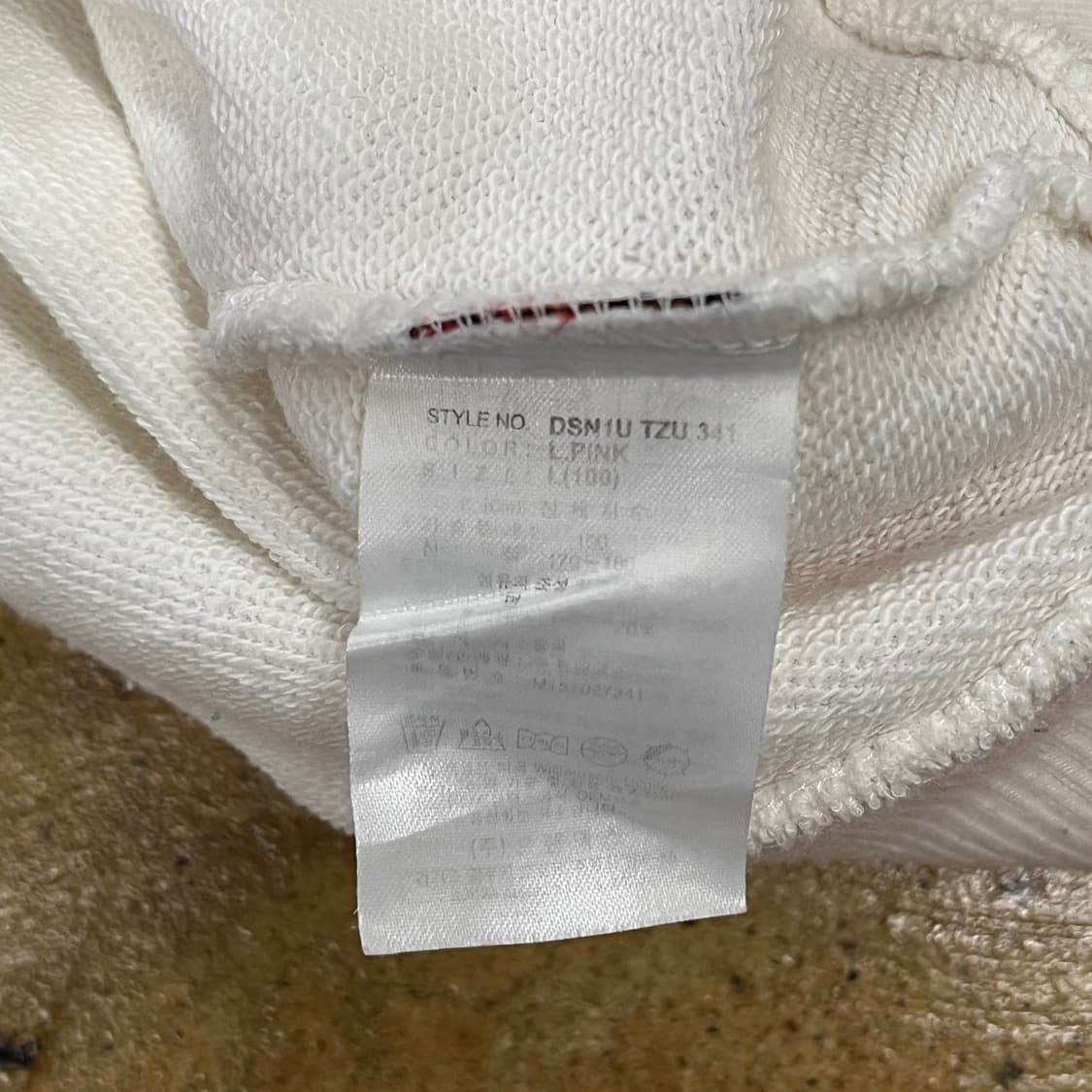 디키즈 핑크 바시티 코튼 면 집업  상품이미지6