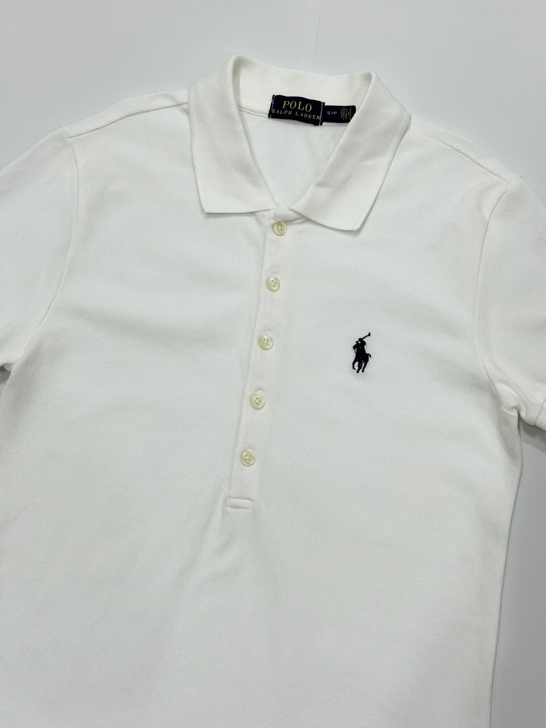 Polo 폴로랄프로렌 신형 화이트 반팔티 상품이미지2