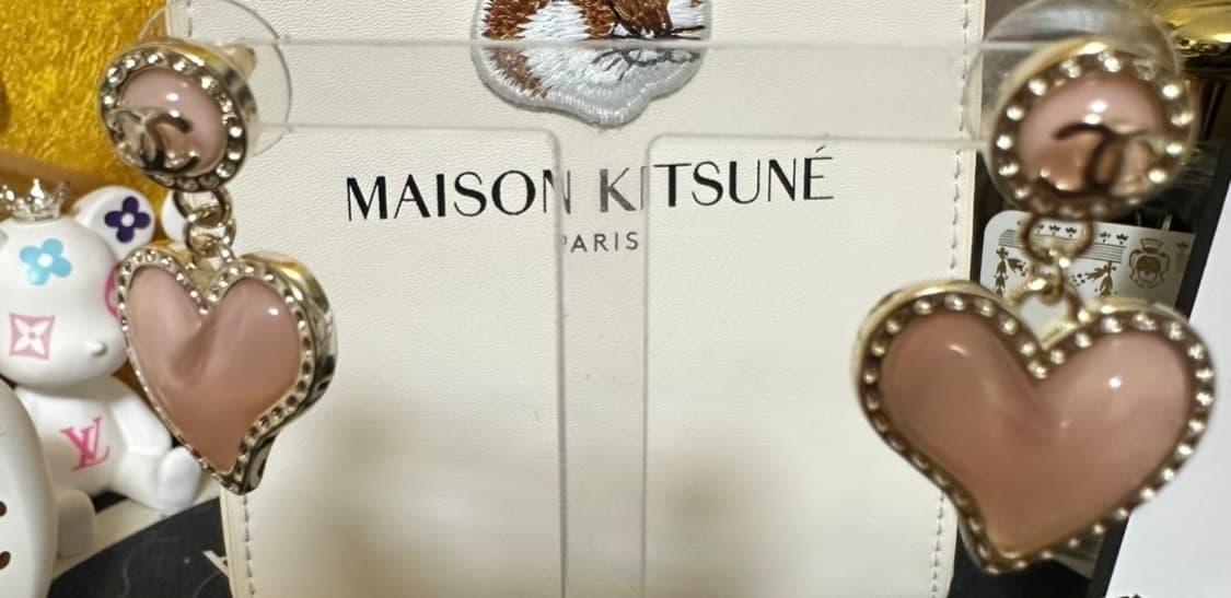 샤넬 하트 귀걸이 상품이미지5