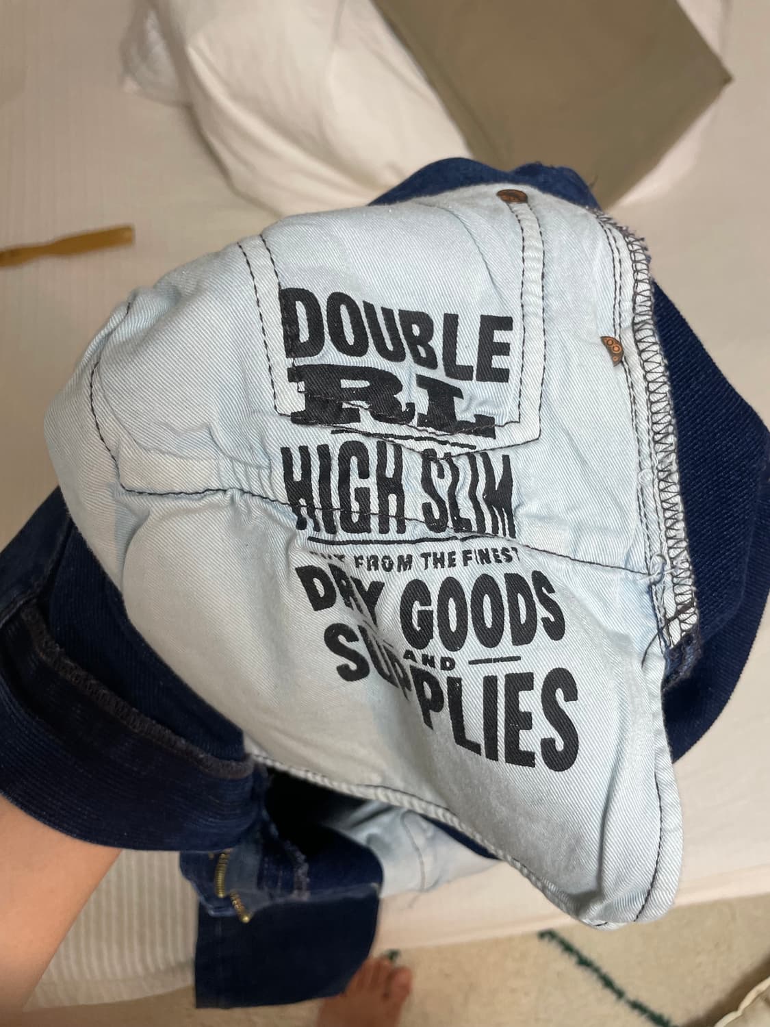 Rrl high slim fit pants 34x30 상품이미지6