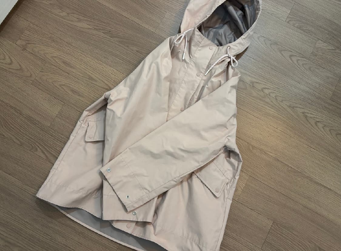 새상품급 코오롱 오버핏 웨더코트자켓 여성 sm 상품이미지4