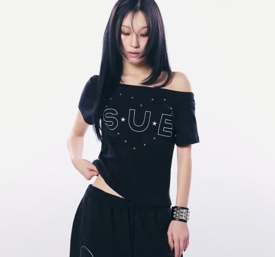 셋업이엑스이 sud wide neck 반팔 상품이미지1