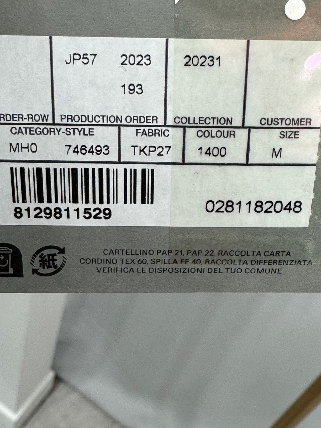 백화점판 새상품급 발렌시아가 립스탑 디스트로이드 카고 팬츠 M 상품이미지5