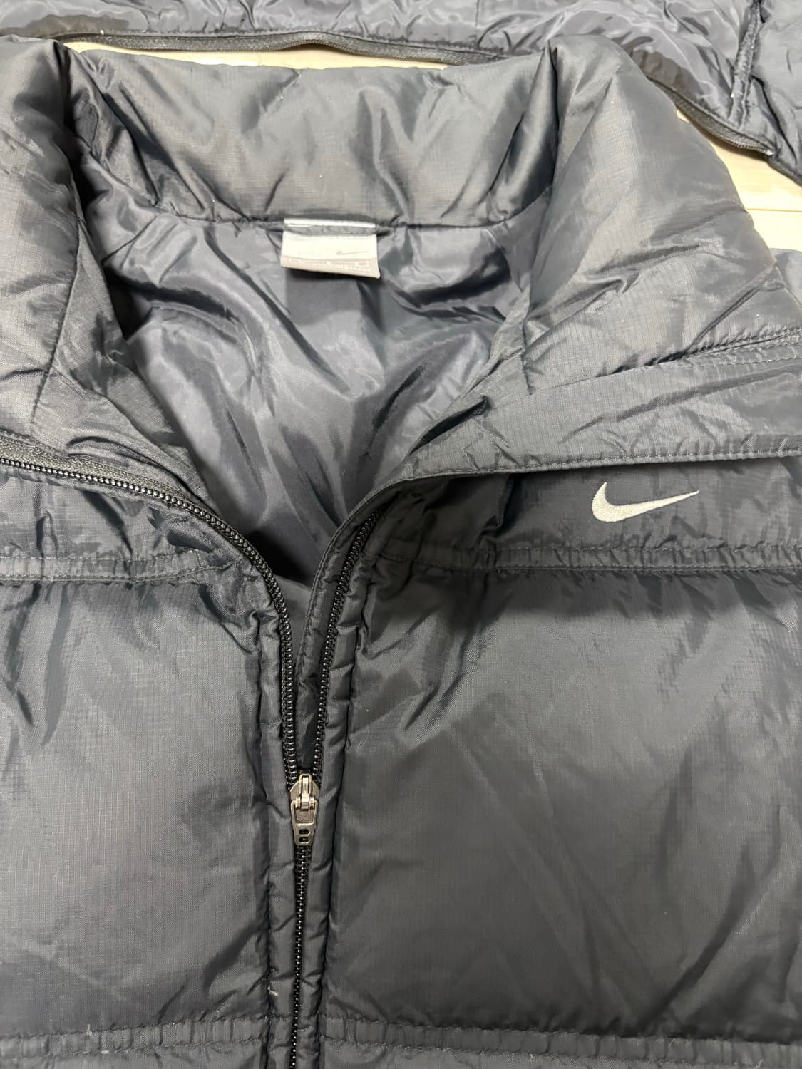 나이키 덕다운 블랙 패딩, 모자 탈부착 L 상품이미지5