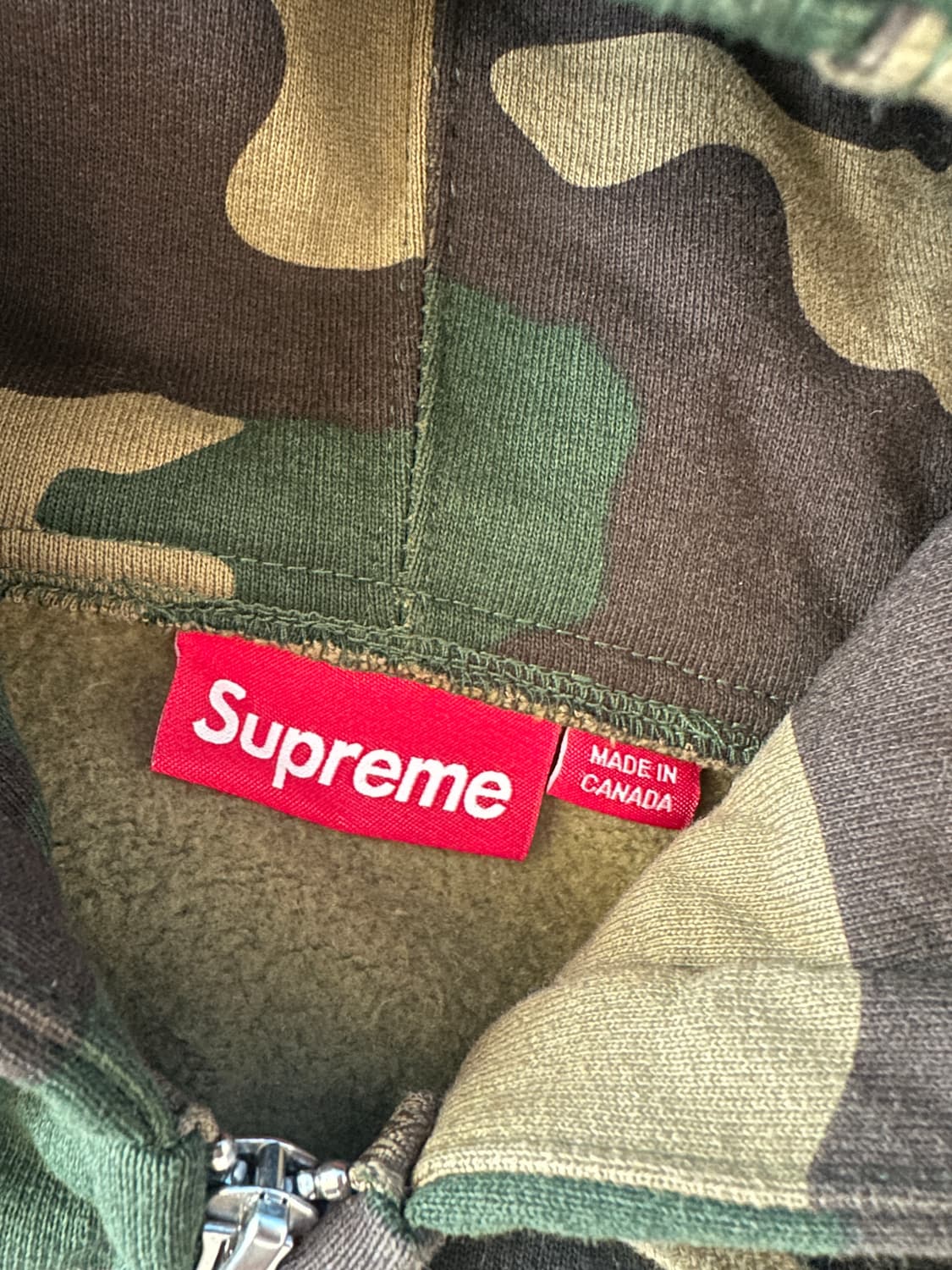 슈프림 컬리지에이트 후드 우드랜드 상품이미지3