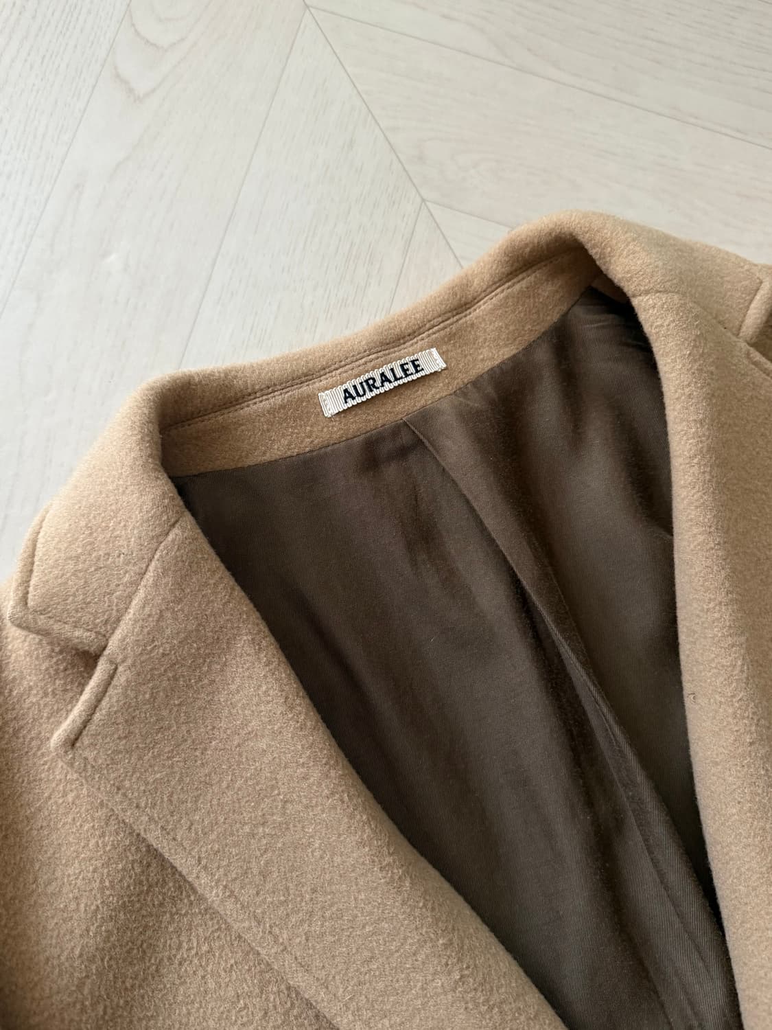 오라리 울 싱글 코트(4사이즈) 상품이미지2