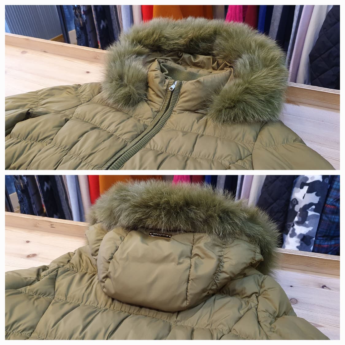 66.크로커다일 다운패딩 상품이미지8