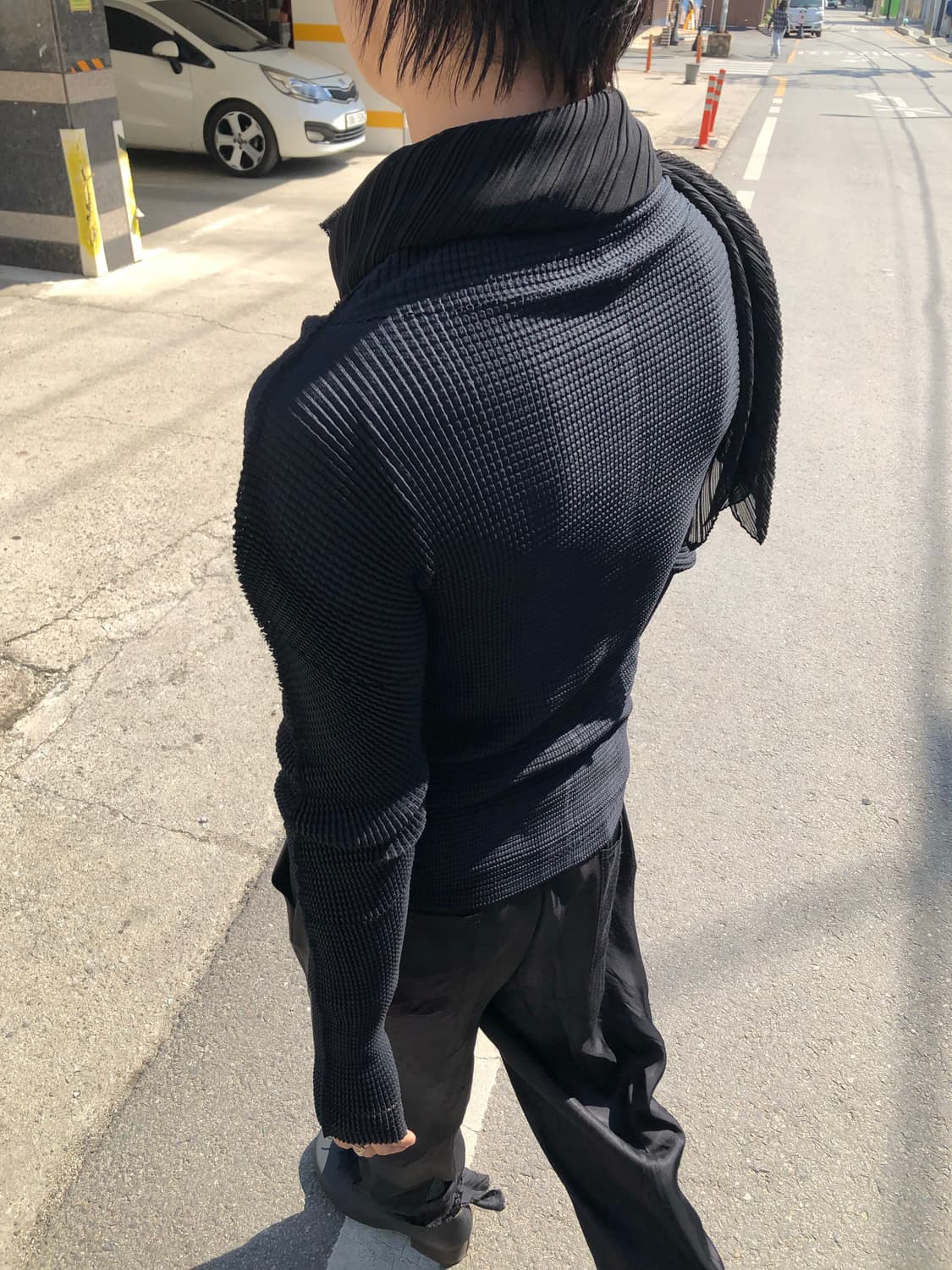 빈티지 플리츠 스카프  상품이미지3