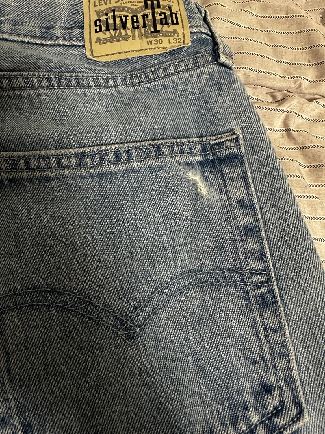 (30) 리바이스 실버탭 중청 데님팬츠 상품이미지5