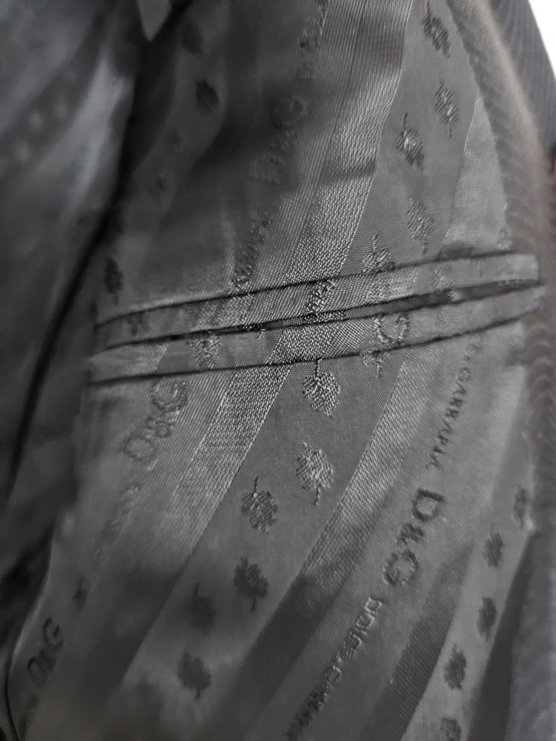 돌체앤가바나 블랙 숄카라 자켓(48/95~100) 상품이미지7