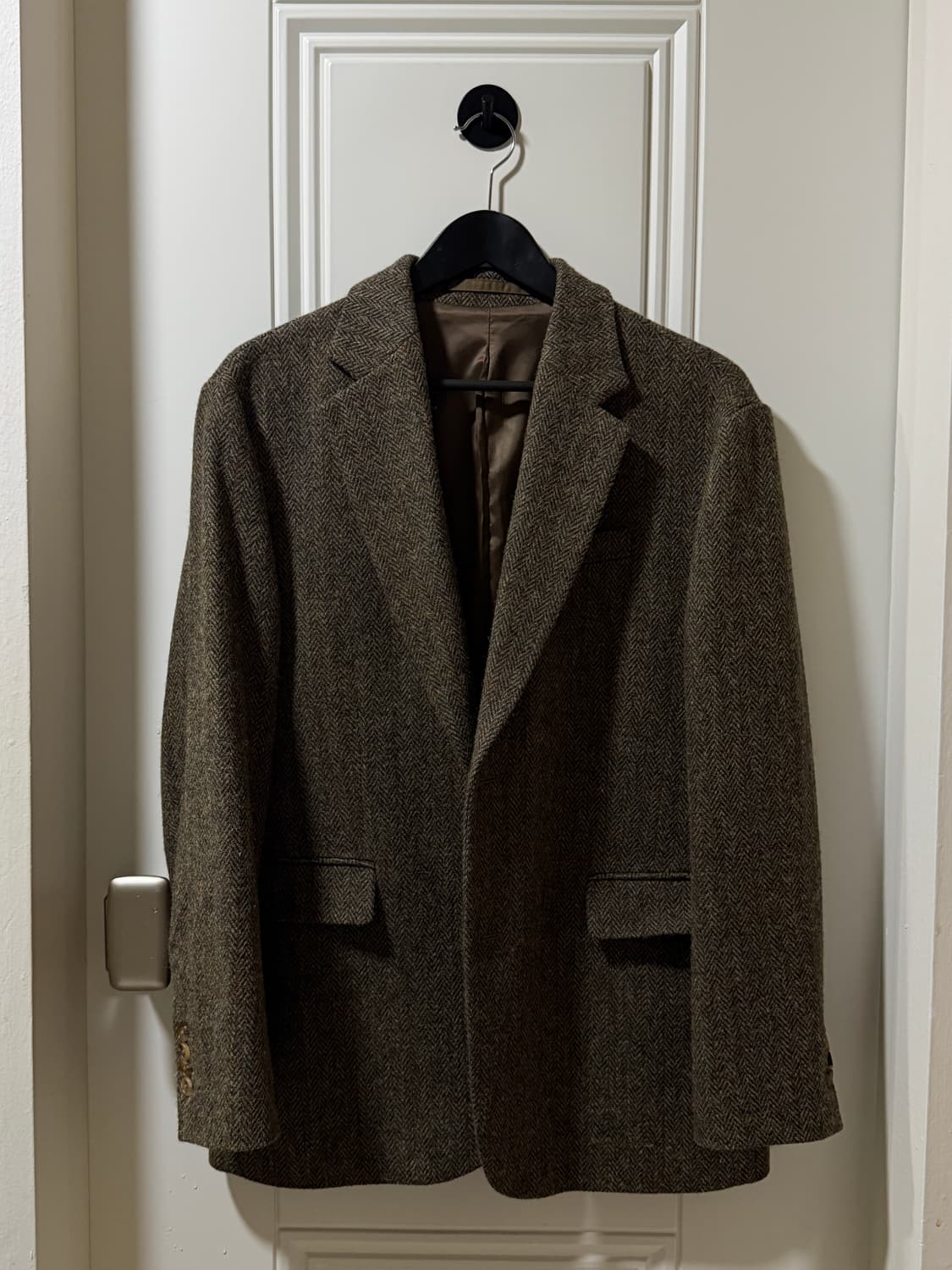 브라운야드 해리스트위드 테일러드자켓 1사이즈 상품이미지2