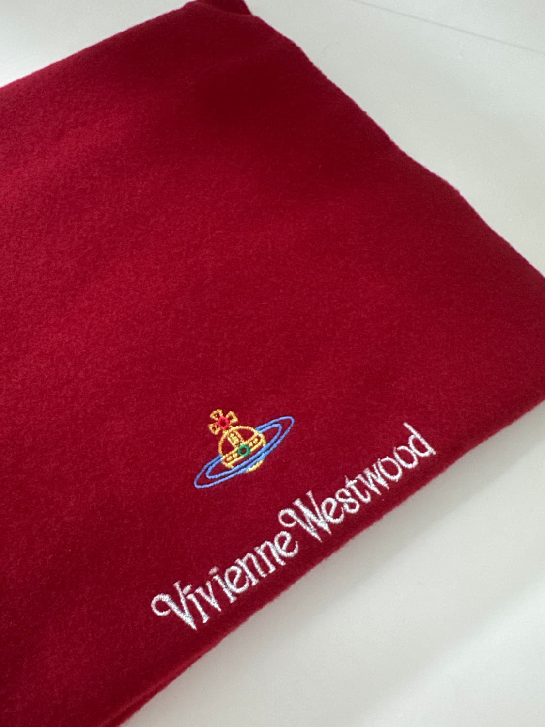 비비안웨스트우드 목도리 레드 상품이미지1