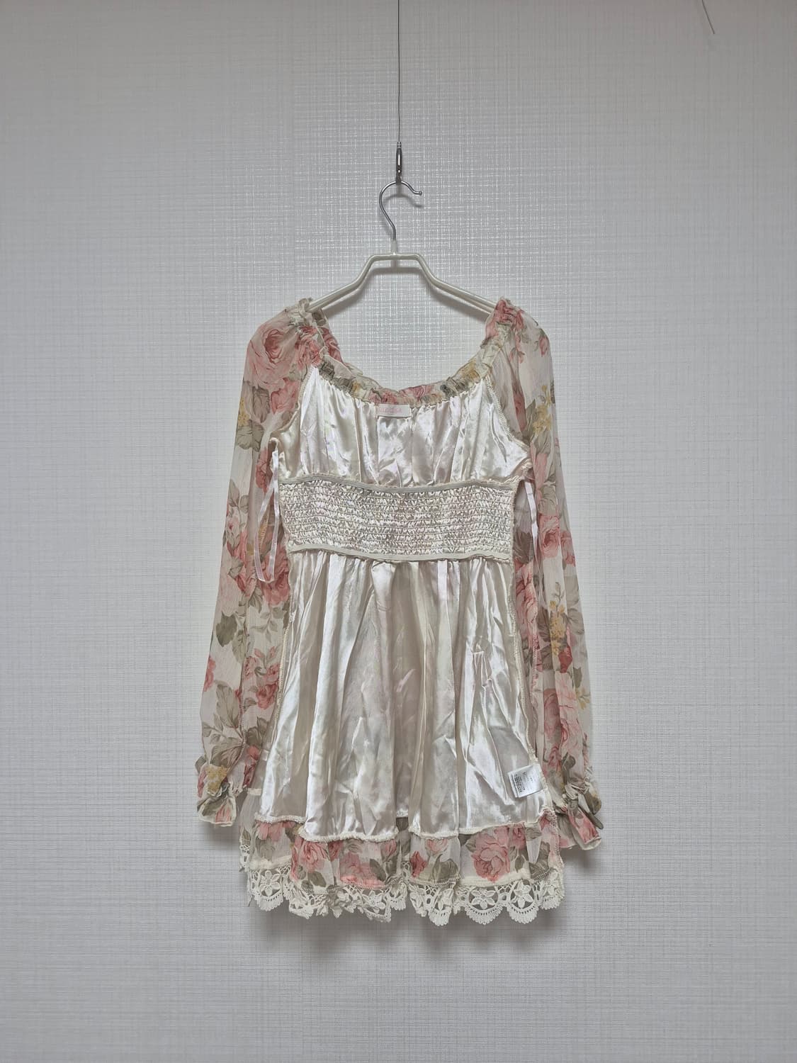 리즈리사 고전템 히메갸루 플로럴 원피스 상품이미지6