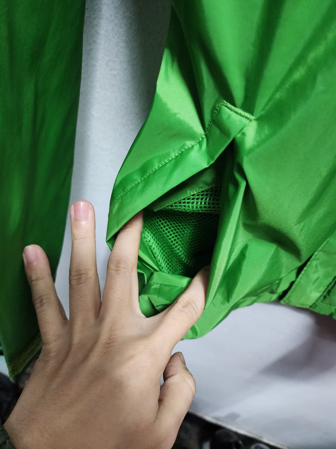 (새상품) 컬럼비아 컬러배색 바람막이  상품이미지4