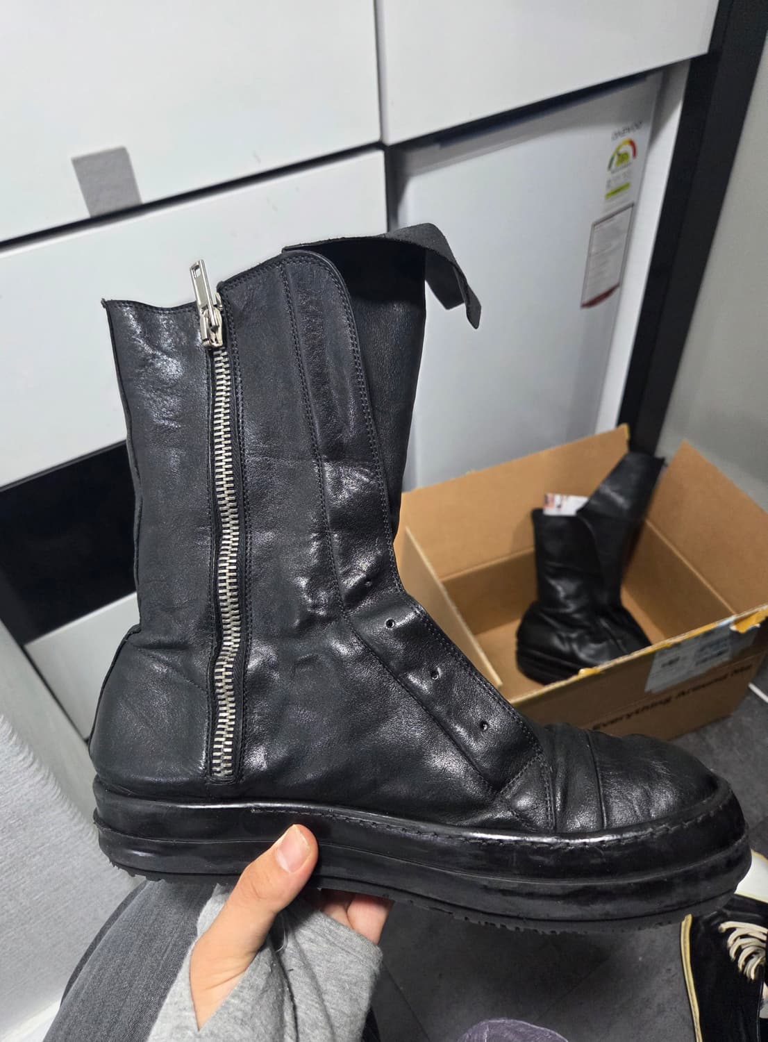 릭오웬스 13 aw 롱 라몬즈 42.5 상품이미지1