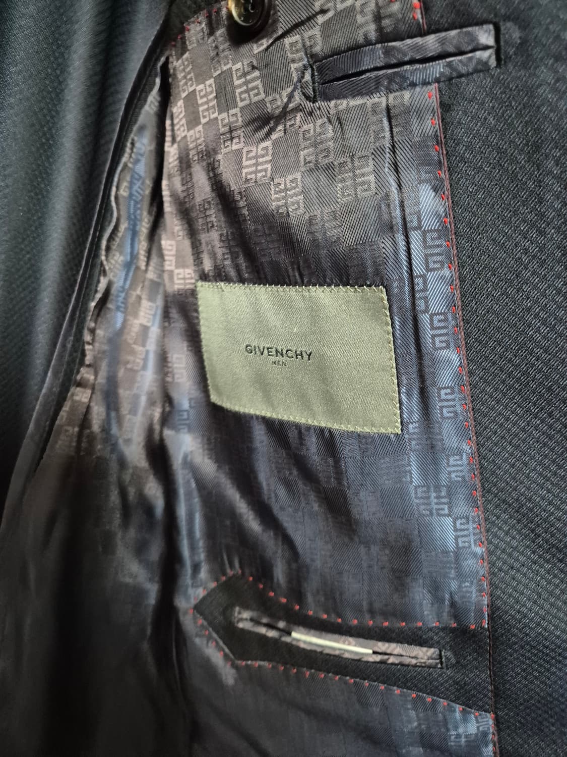 (정품) 지방시 남성 정장 세트 울실크 블레이져 셋업 100 수트 상품이미지6