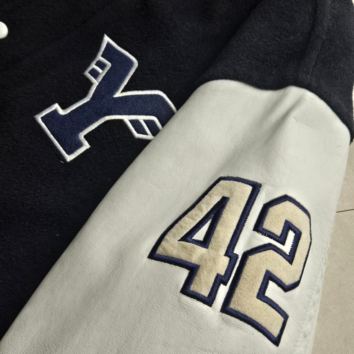 빈티지 2005 연세대학교 버시티 재킷  상품이미지4