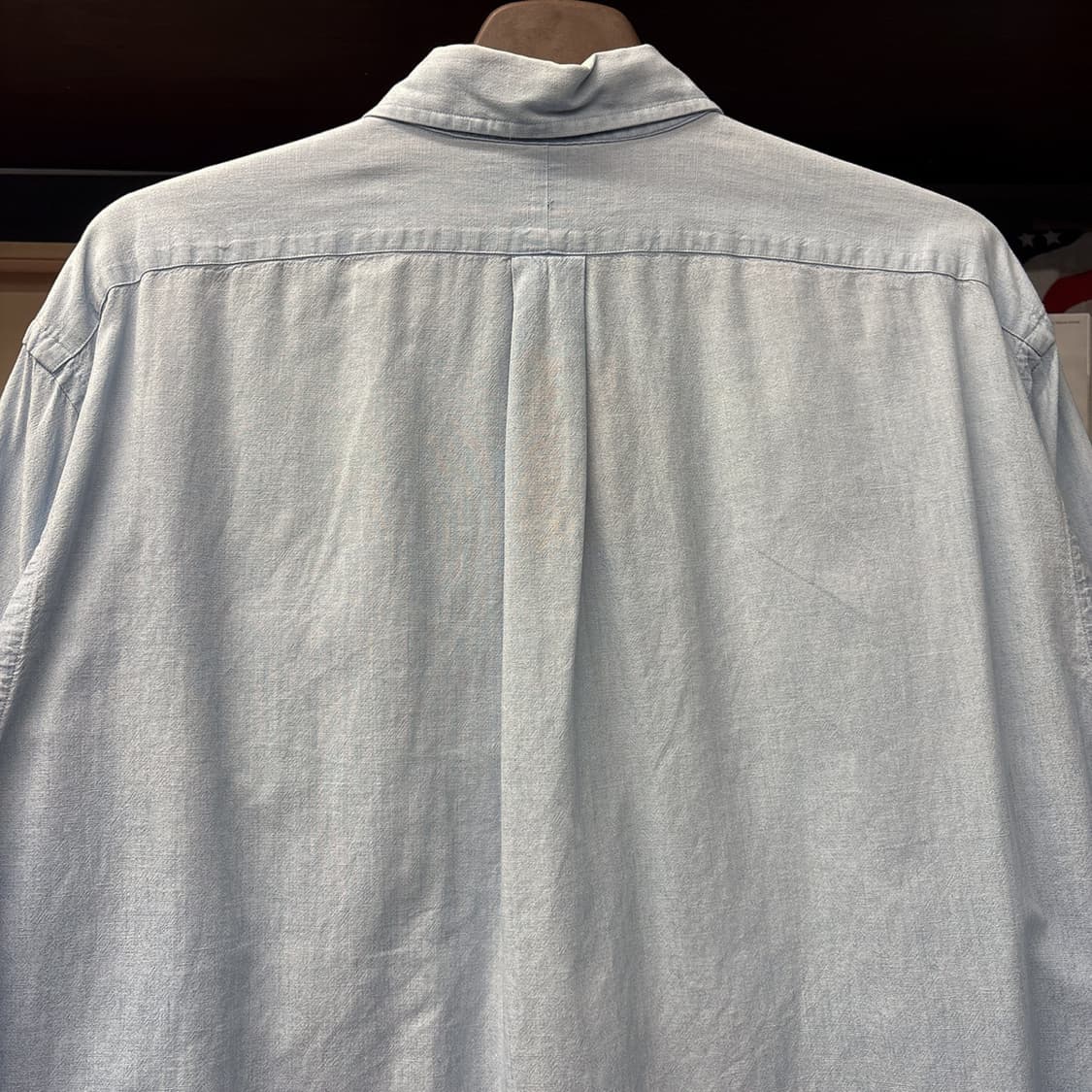 90s 폴로 랄프로렌 골프클럽 엠브로이드 풀오버 샴브레이셔츠 N1010 상품이미지6