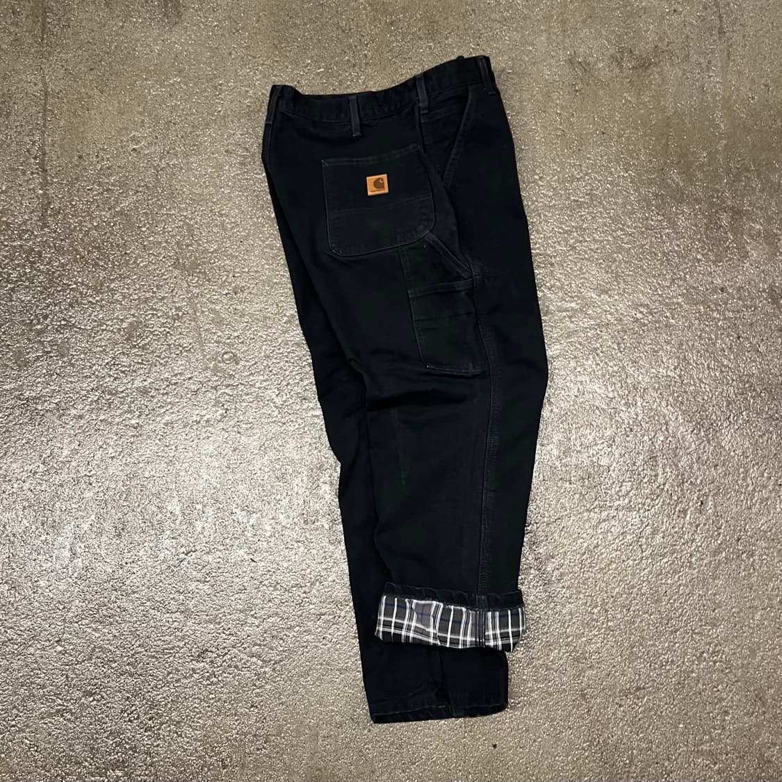 Carhartt 플란넬 라인드 카펜터 팬츠 (37“) 상품이미지1