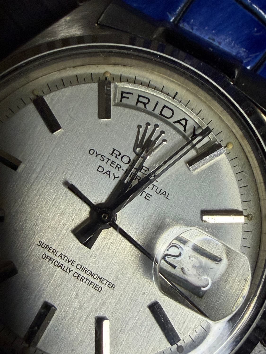 (1/2) 롤렉스 빈티지 데이데이트 1803 화이트골드 18k 금통 상품이미지5