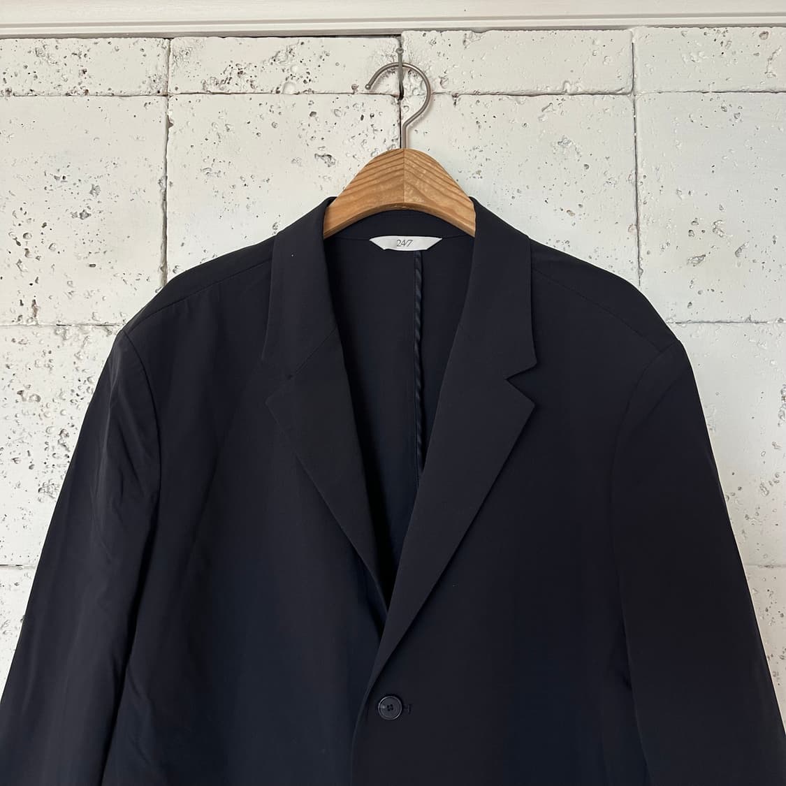 L 24/7 스판 블레이저 블랙 상품이미지2