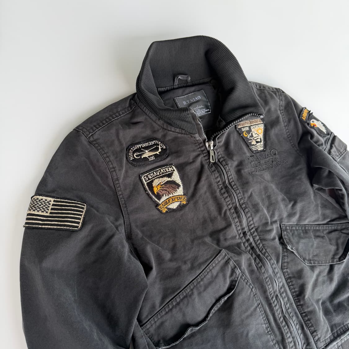 빈티지 흑청 자켓 상품이미지2