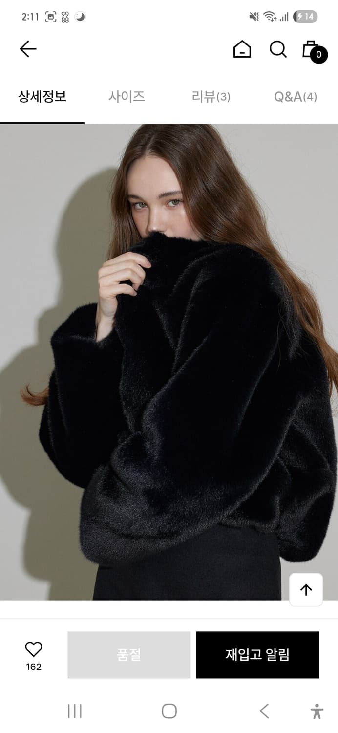 ODS MONT ECO FUR COAT 에코퍼(BLACK) 상품이미지6