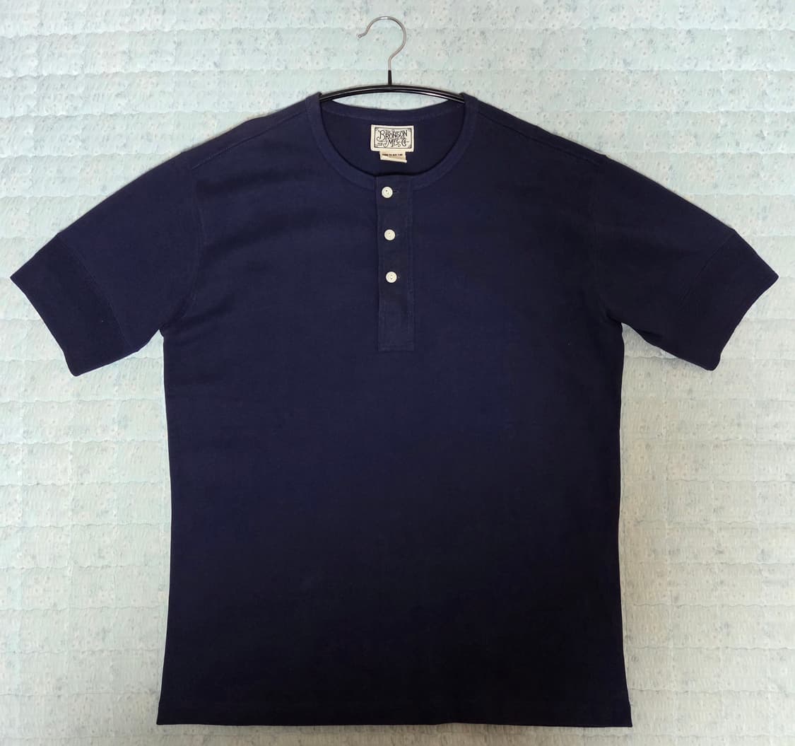 브론슨 헨리넥 반팔티 XL 상품이미지1