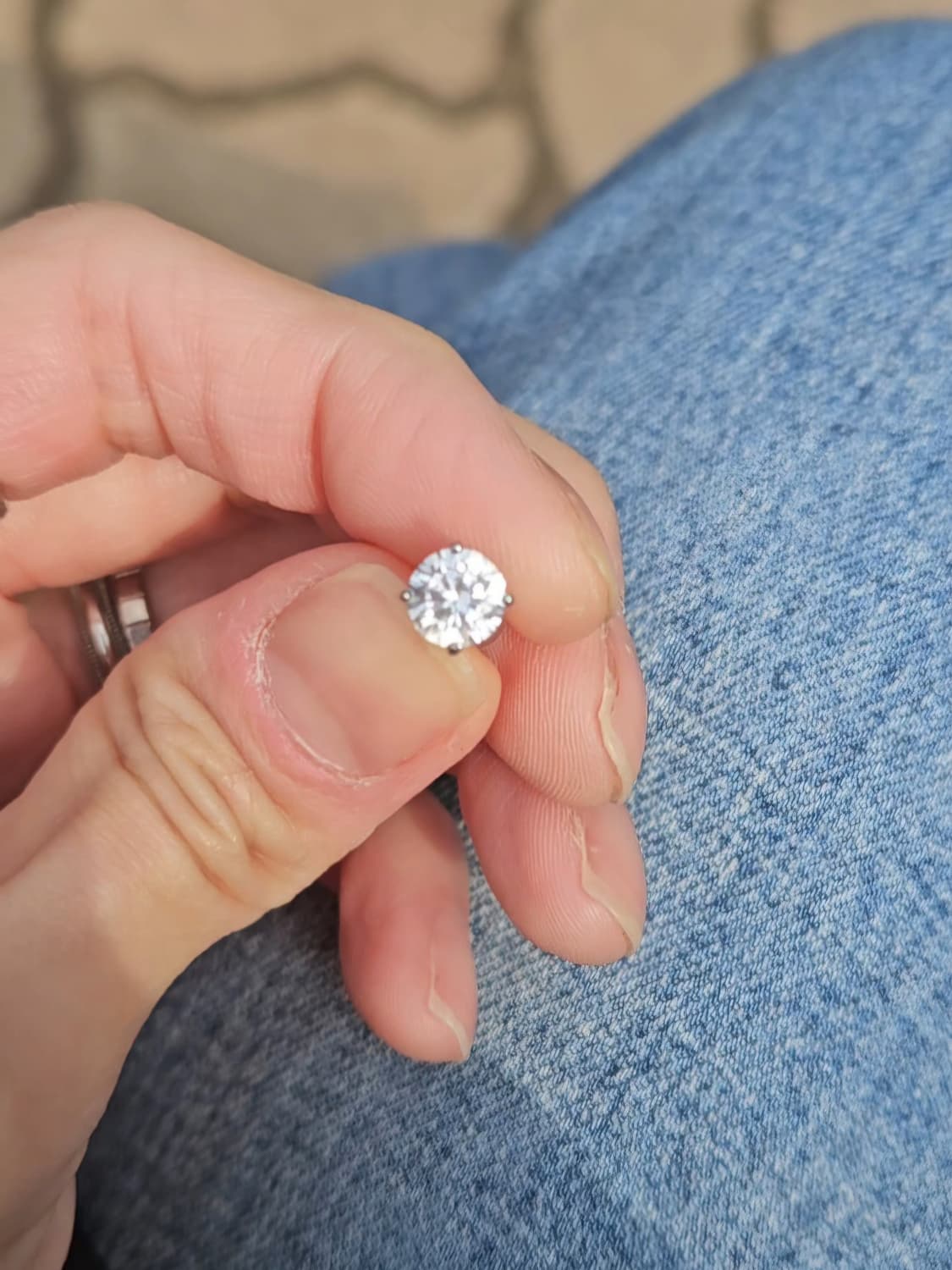 넘버링 #3111 N 다이아 6mm 귀걸이 [보증서포함 풀구성] 상품이미지5