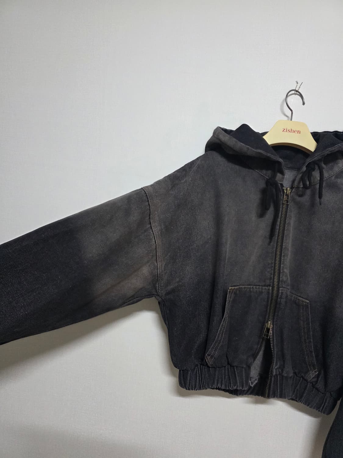 빈티지 청 후드 자켓 상품이미지3