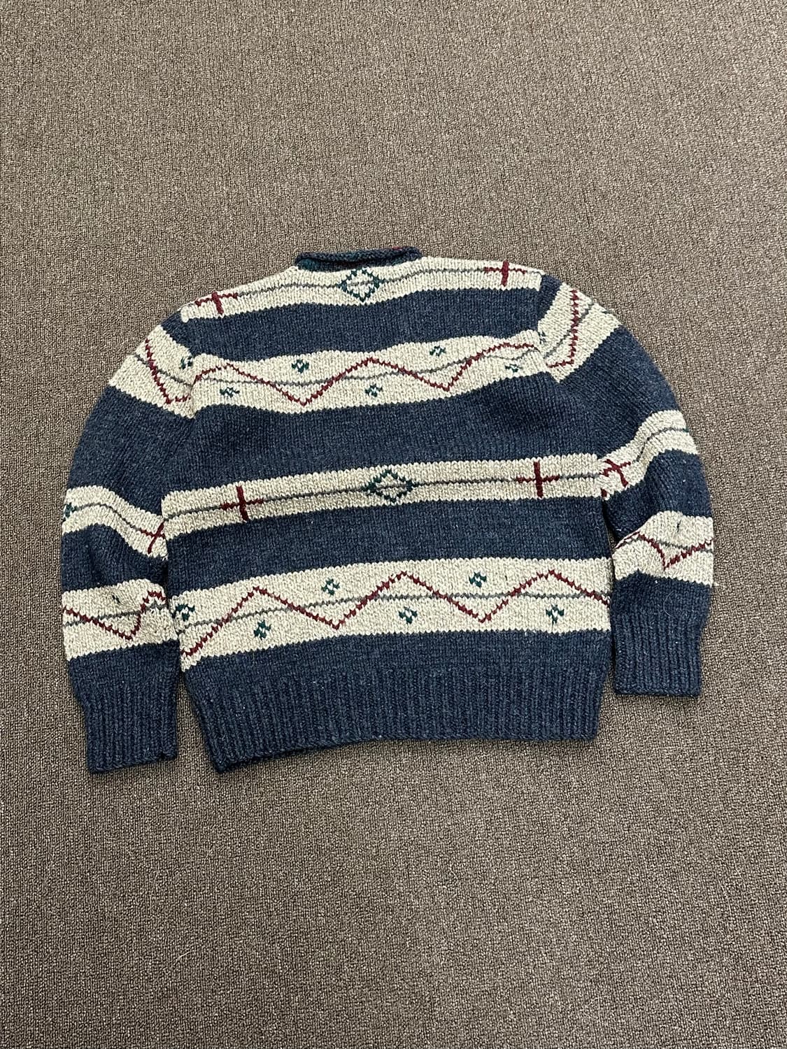 M)Polo Ralph Lauren 빈티지 노르딕 패턴 니트 스웨터 상품이미지4