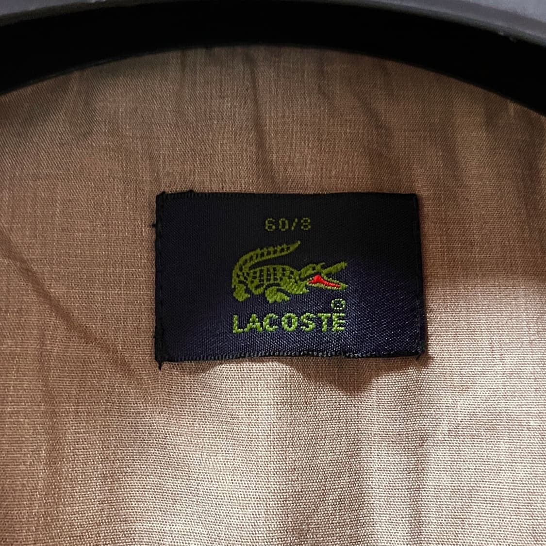 00s 라코스테 레더 슬리브 바시티 자켓 Made in Italy (DE 상품이미지4